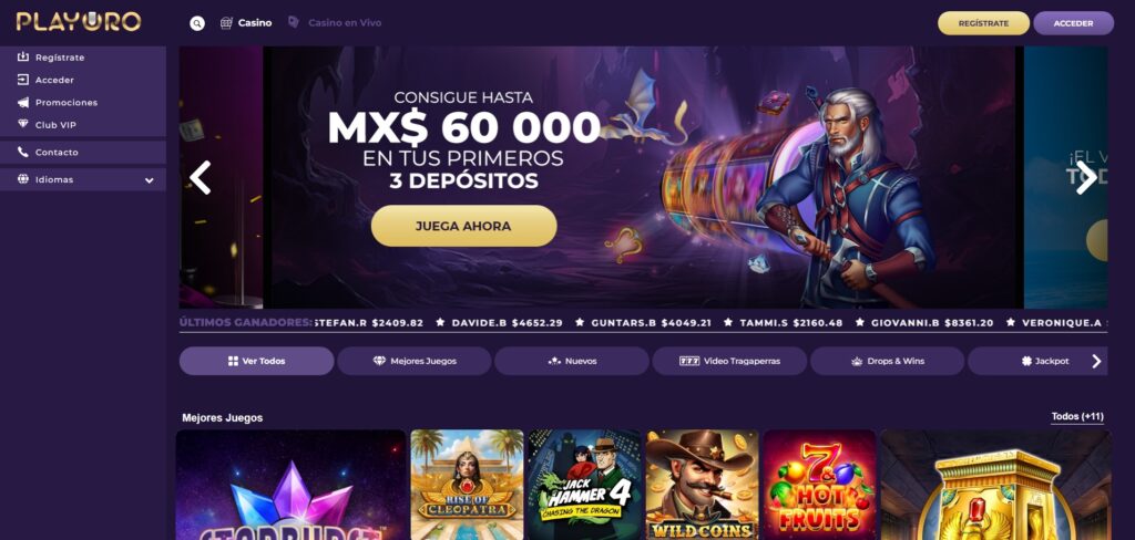 PlayOro Casino
