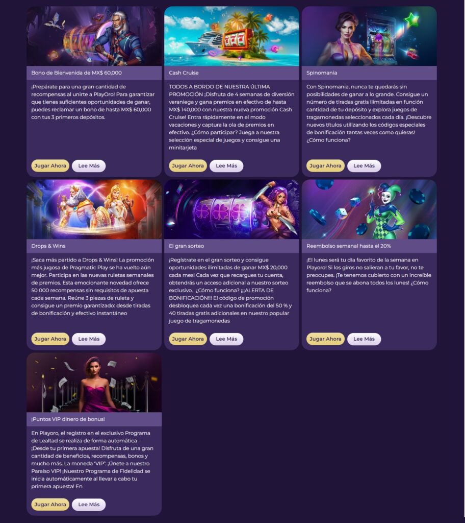 PlayOro Casino